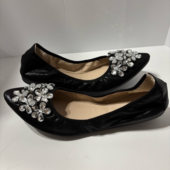 Too Yi Mei
Women's Rhinestone Foldable Sparkly Flats - Picture 1 of 6